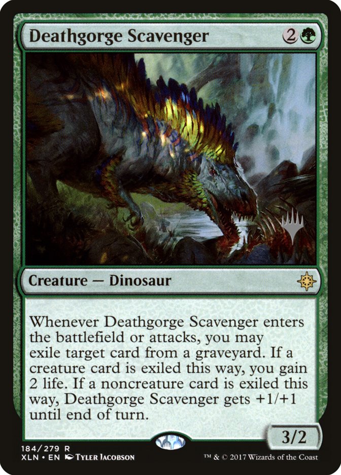 Deathgorge Scavenger (Promo Pack) [Ixalan Promos] | Exor Games Truro