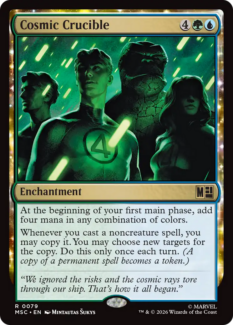 Cosmic Crucible (Surge Foil) [Marvel Super Heroes Commander] | Exor Games Truro