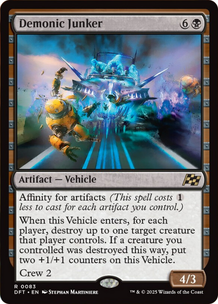 Demonic Junker [Aetherdrift] | Exor Games Truro