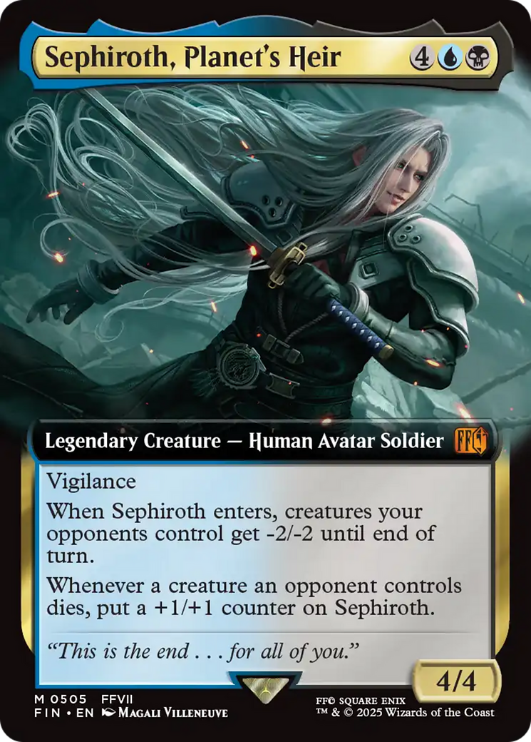 Sephiroth, Planet's Heir (Extended Art) [FINAL FANTASY] | Exor Games Truro