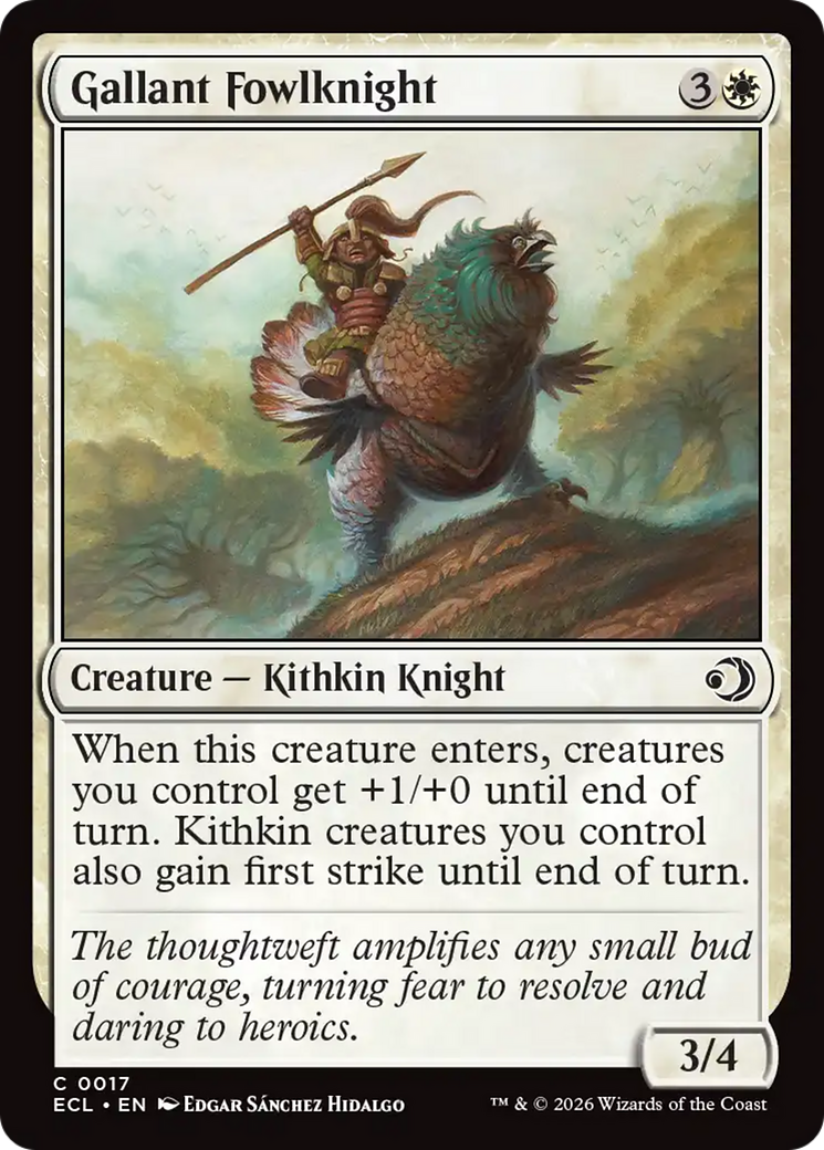 Gallant Fowlknight [Lorwyn Eclipsed] | Exor Games Truro