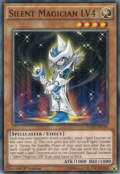 Silent Magician LV4 [YGLD-ENC05] Common | Exor Games Truro