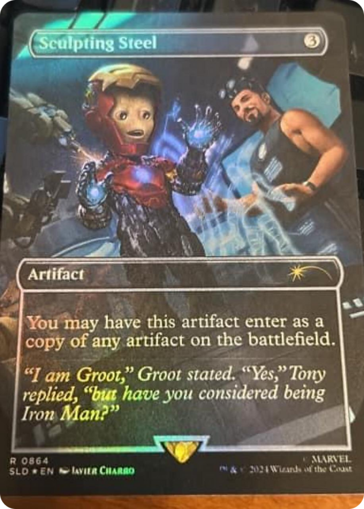 Sculpting Steel (Rainbow Foil) [Secret Lair Drop Series] | Exor Games Truro