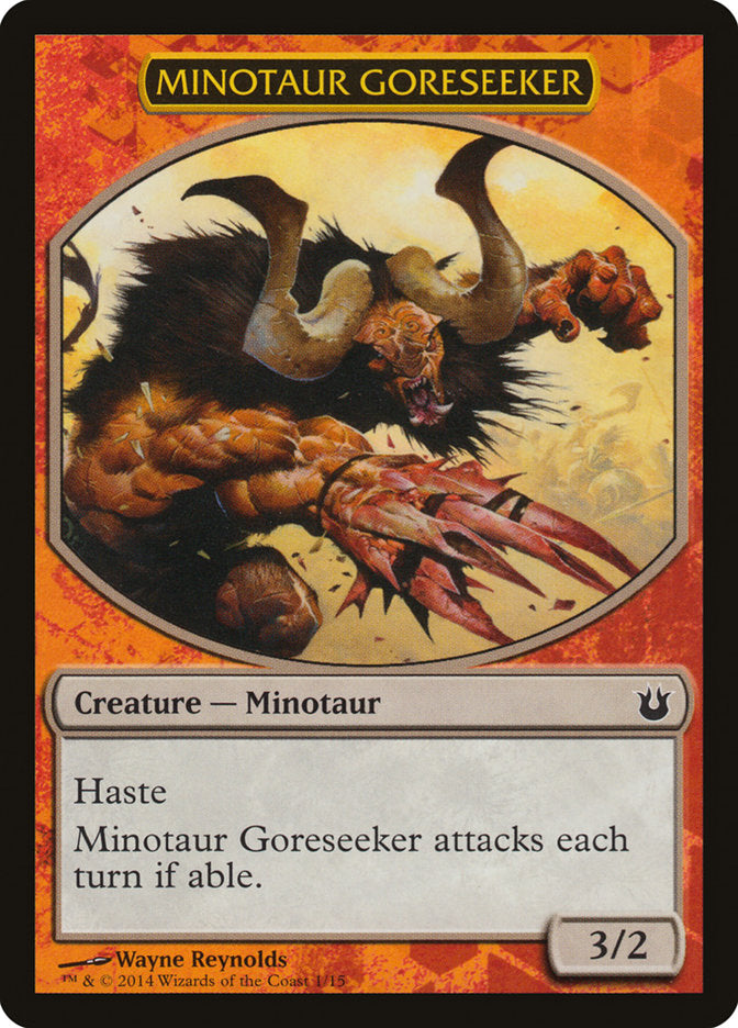 Minotaur Goreseeker [Born of the Gods Battle the Horde] | Exor Games Truro