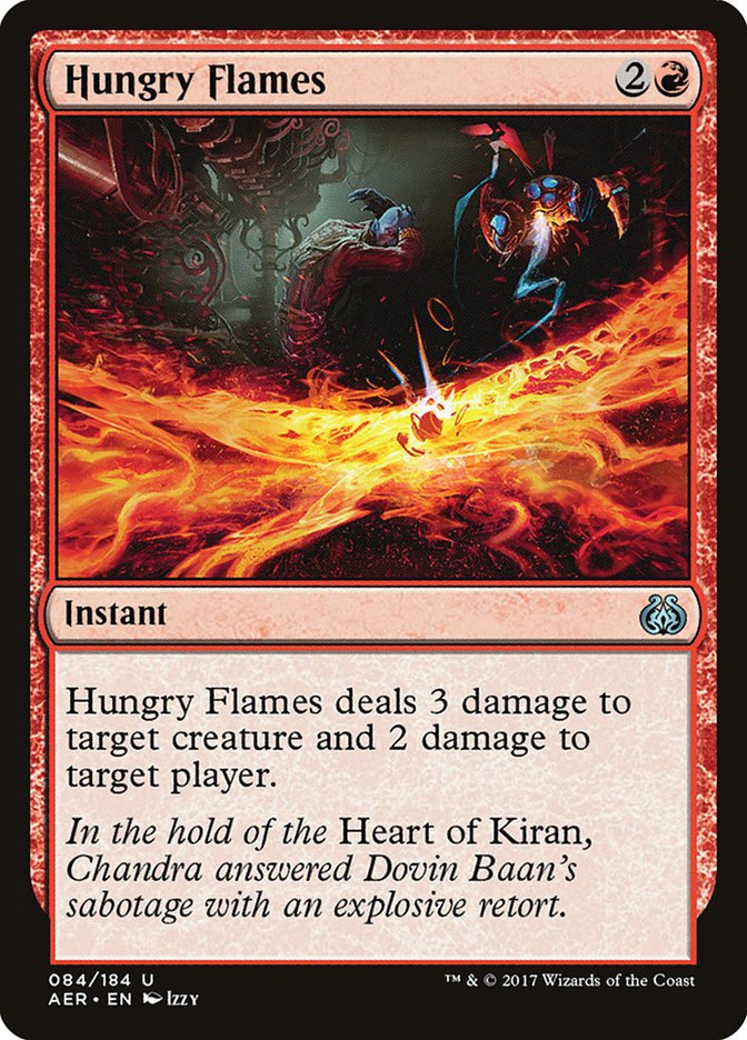 Hungry Flames [Aether Revolt] | Exor Games Truro