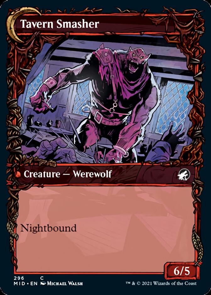 Tavern Ruffian // Tavern Smasher (Showcase Equinox) [Innistrad: Midnight Hunt] | Exor Games Truro