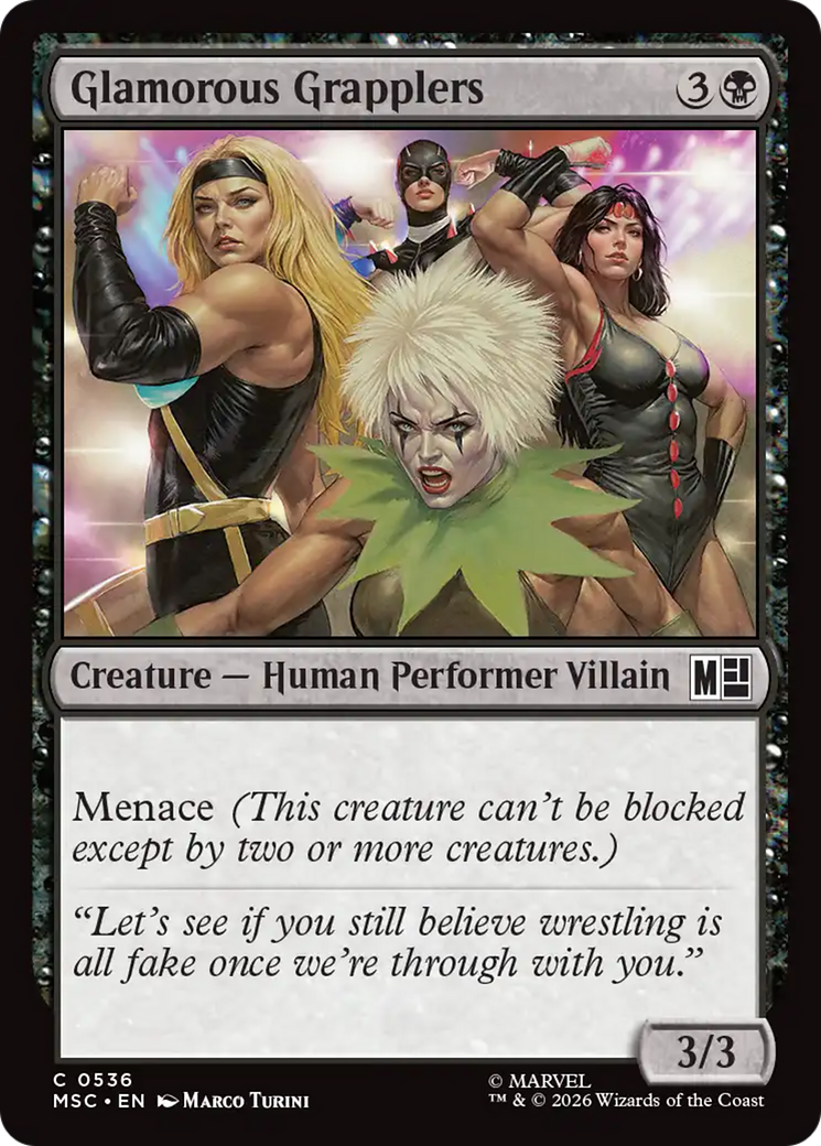 Glamorous Grapplers [Marvel Super Heroes Commander] | Exor Games Truro