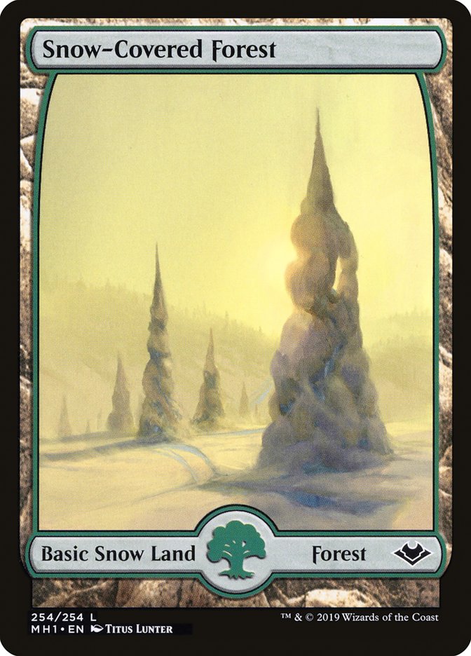 Snow-Covered Forest [Modern Horizons] | Exor Games Truro