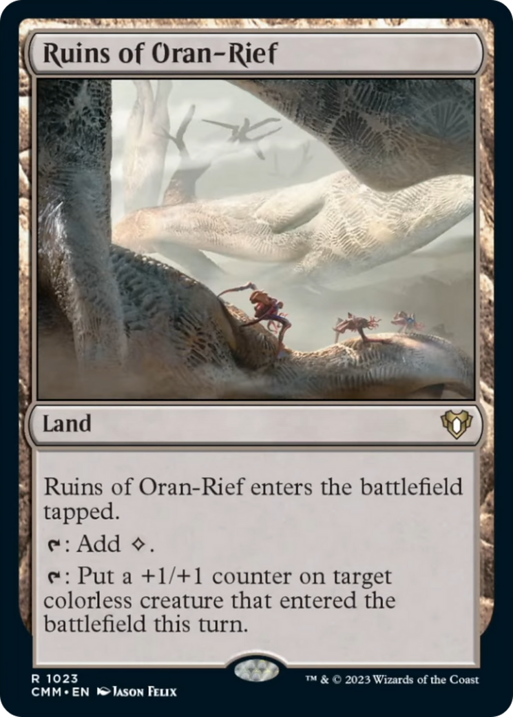 Ruins of Oran-Rief [Commander Masters] | Exor Games Truro