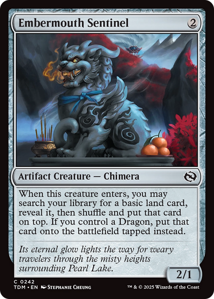 Embermouth Sentinel [Tarkir: Dragonstorm] | Exor Games Truro