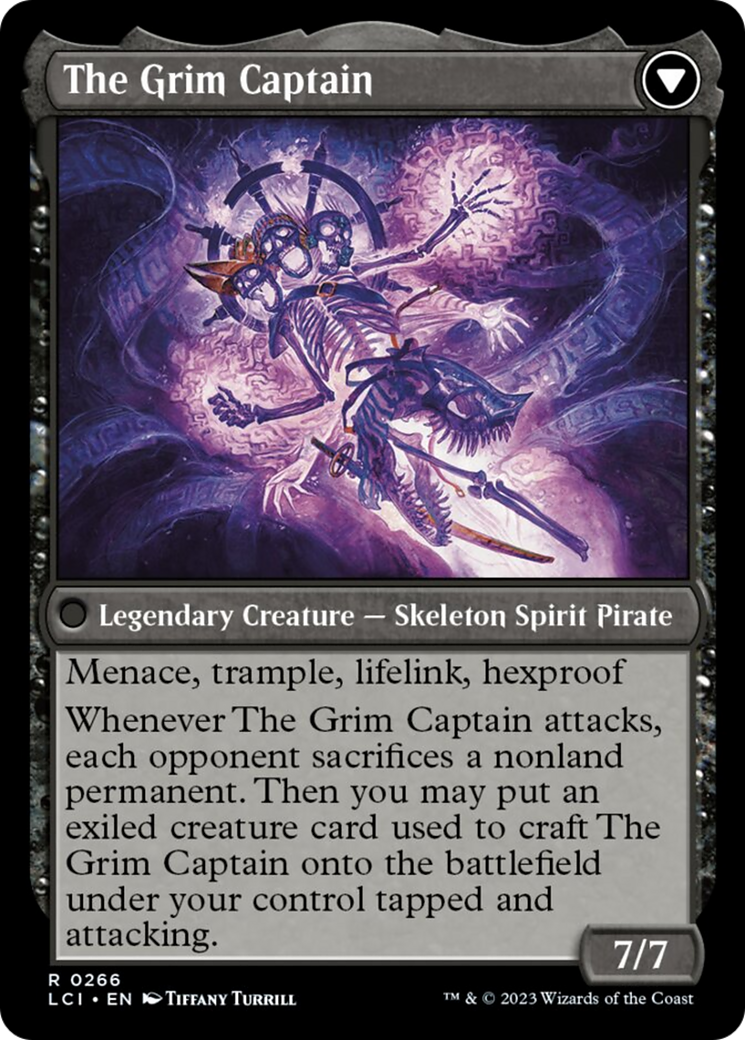 Throne of the Grim Captain // The Grim Captain [The Lost Caverns of Ixalan] | Exor Games Truro