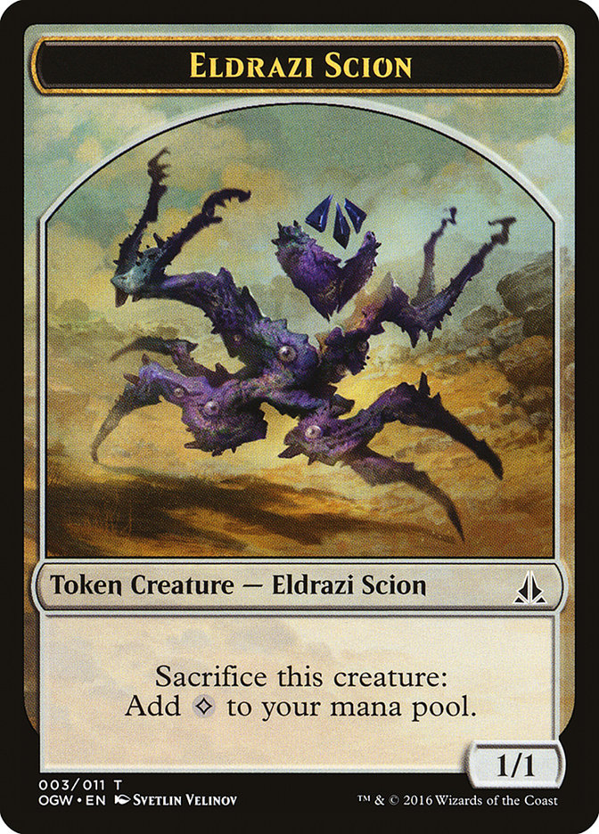 Eldrazi Scion Token (003/011) [Oath of the Gatewatch Tokens] | Exor Games Truro