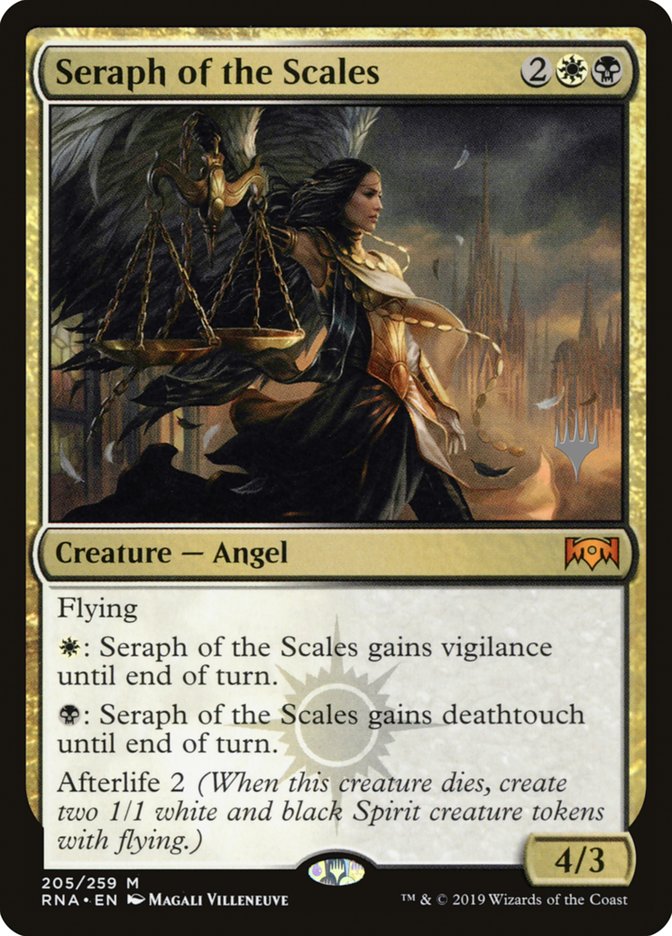 Seraph of the Scales (Promo Pack) [Ravnica Allegiance Promos] | Exor Games Truro