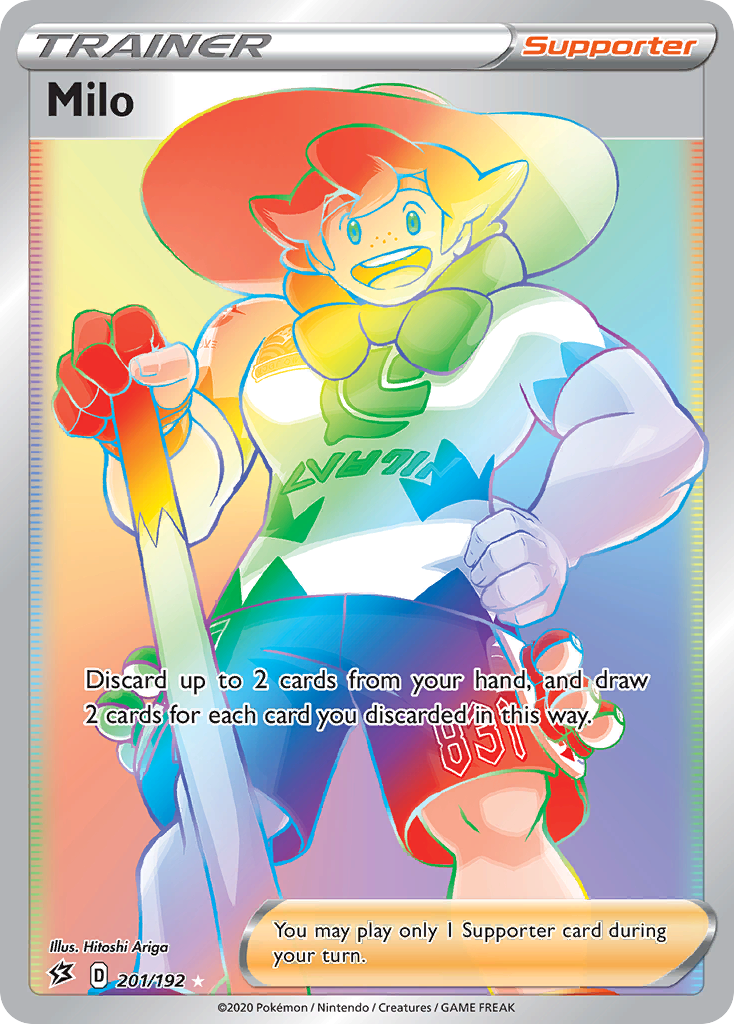 Milo (201/192) [Sword & Shield: Rebel Clash] | Exor Games Truro