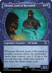 Elrond, Lord of Rivendell (Showcase) (Surge Foil) [The Lord of the Rings: Tales of Middle-Earth] | Exor Games Truro