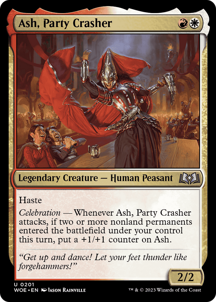 Ash, Party Crasher [Wilds of Eldraine] | Exor Games Truro