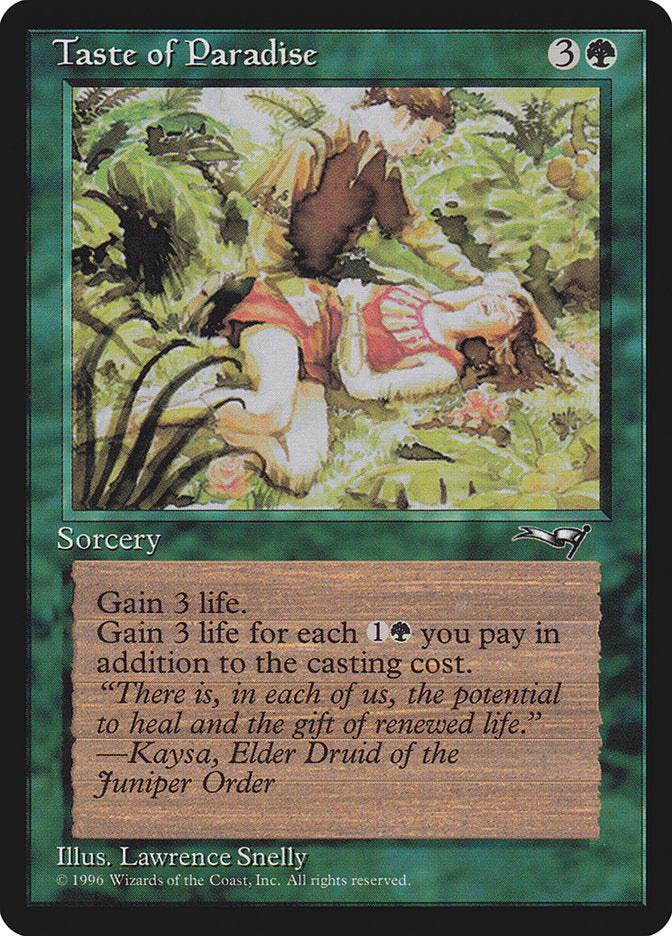 Taste of Paradise (Red Attire) [Alliances] | Exor Games Truro