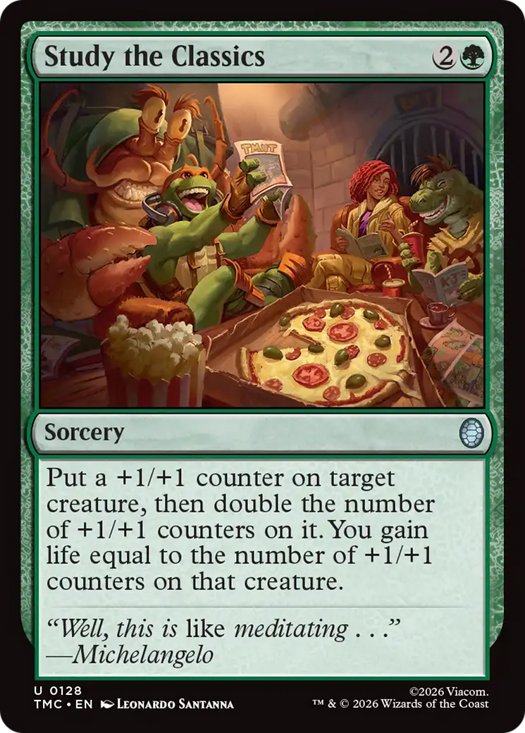 Study the Classics [Teenage Mutant Ninja Turtles Commander] | Exor Games Truro