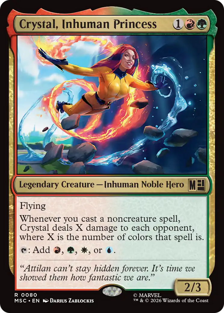 Crystal, Inhuman Princess [Marvel Super Heroes Commander] | Exor Games Truro