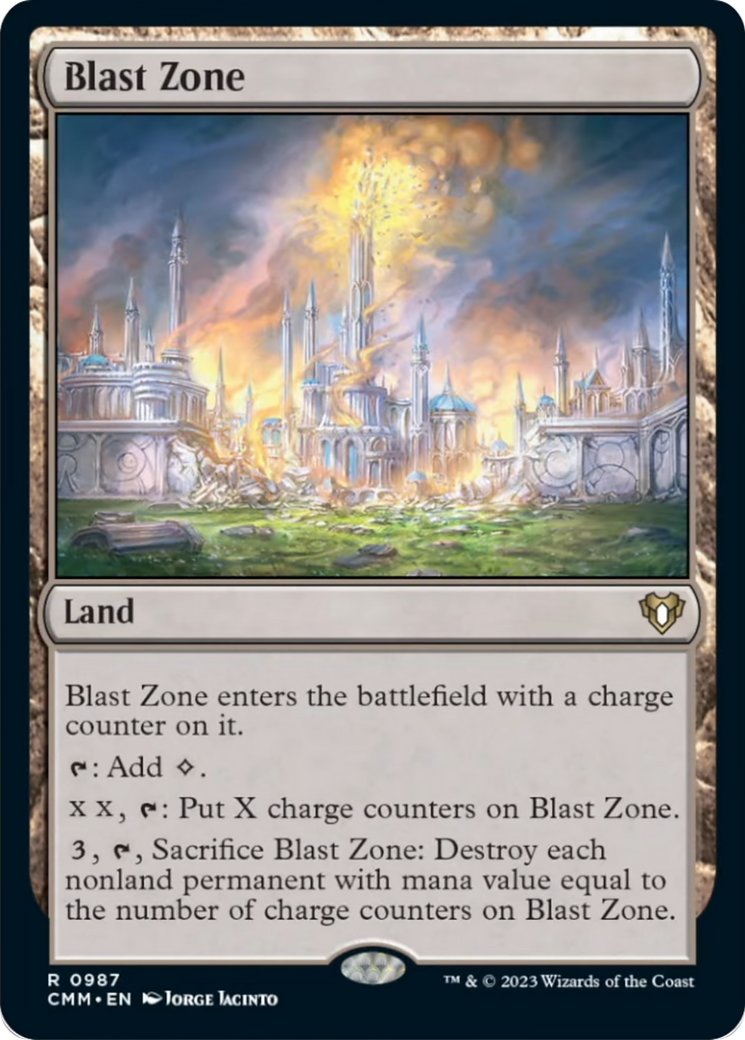 Blast Zone [Commander Masters] | Exor Games Truro