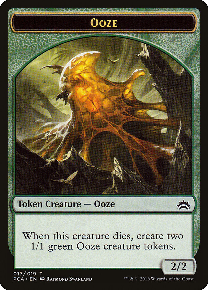 Ooze Token (017/019) [Planechase Anthology Tokens] | Exor Games Truro