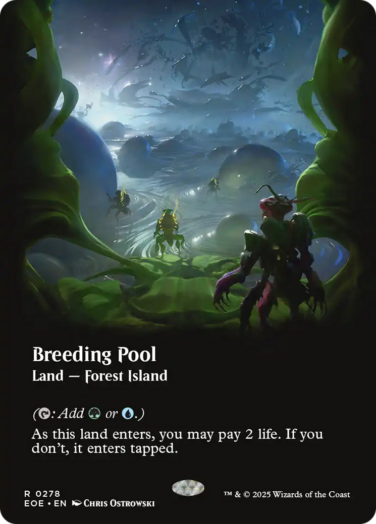 Breeding Pool (Borderless) [Edge of Eternities] | Exor Games Truro