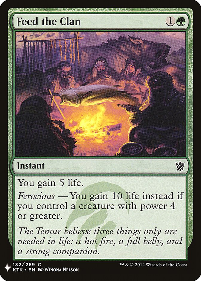 Feed the Clan [Mystery Booster] | Exor Games Truro