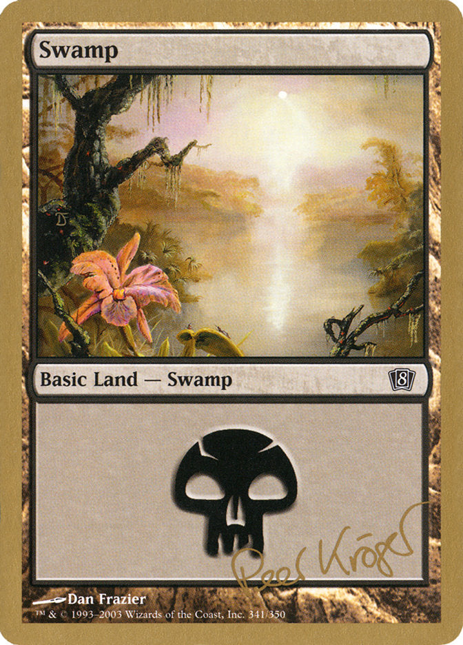 Swamp (pk341) (Peer Kroger) [World Championship Decks 2003] | Exor Games Truro