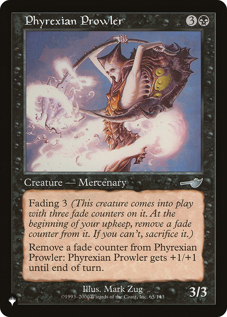 Phyrexian Prowler [The List] | Exor Games Truro