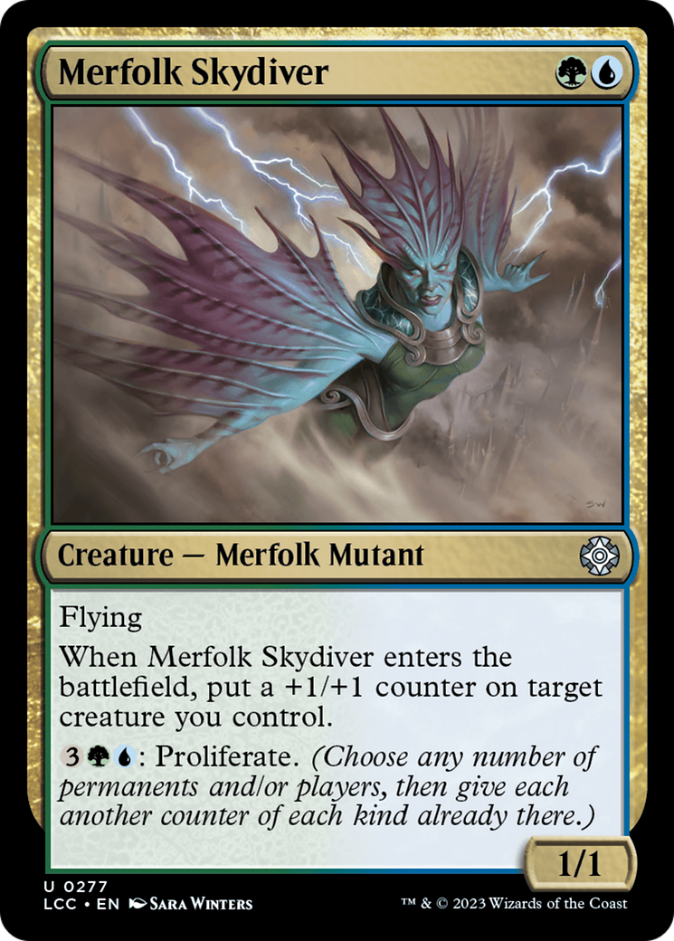 Merfolk Skydiver [The Lost Caverns of Ixalan Commander] | Exor Games Truro