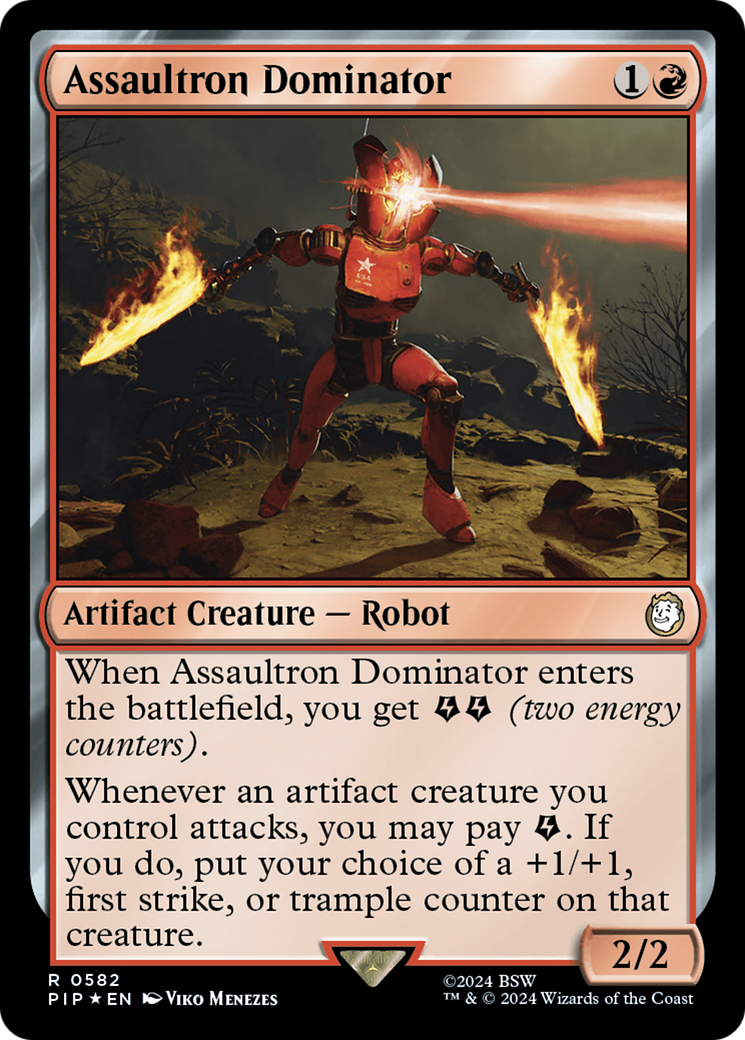 Assaultron Dominator (Surge Foil) [Fallout] | Exor Games Truro