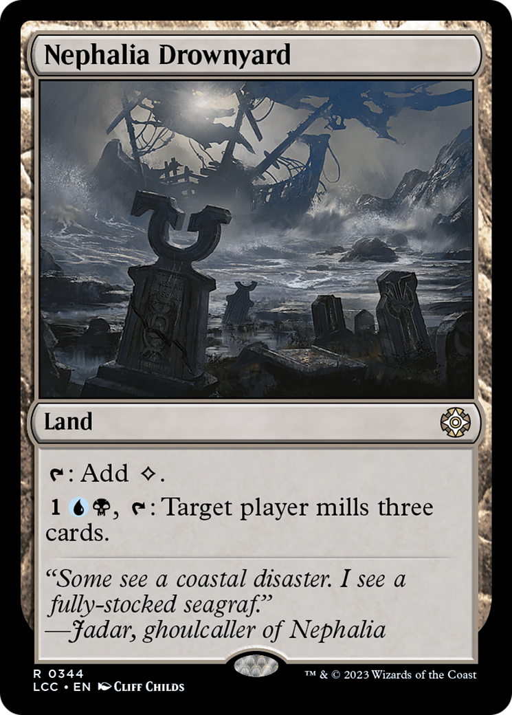 Nephalia Drownyard [The Lost Caverns of Ixalan Commander] | Exor Games Truro