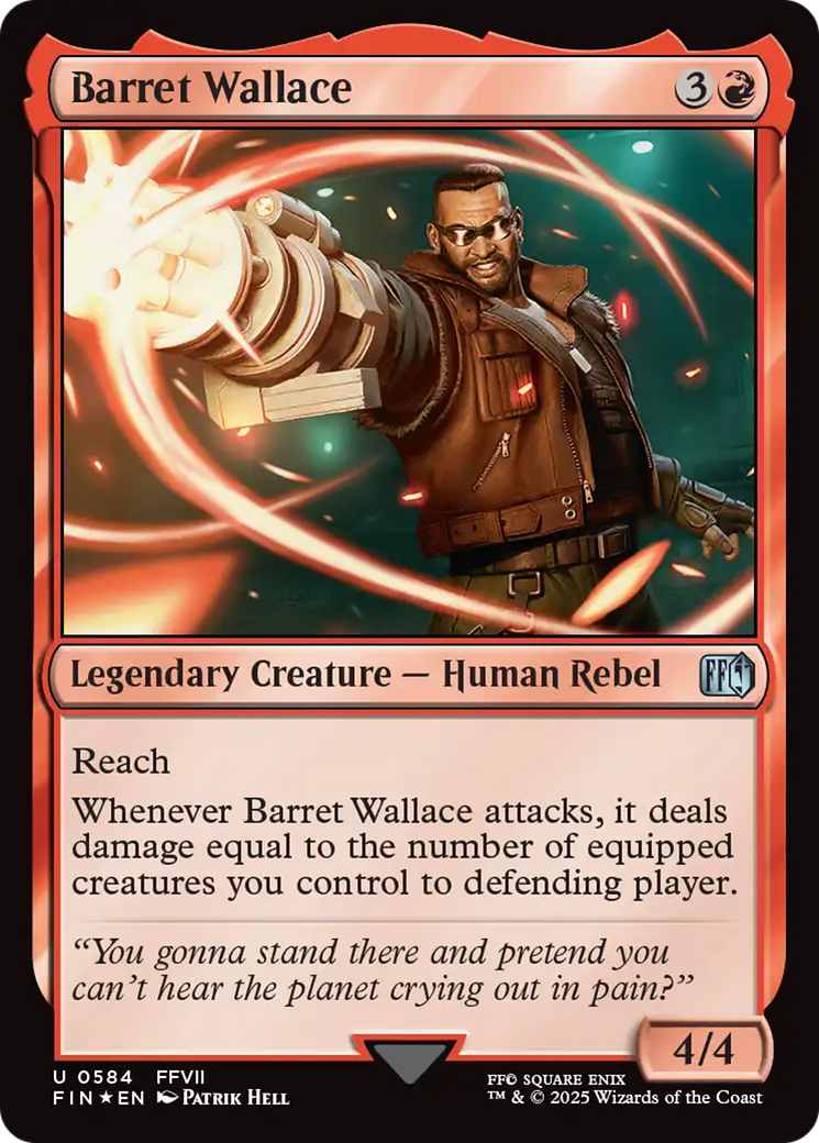 Barret Wallace (Surge Foil) [FINAL FANTASY] | Exor Games Truro