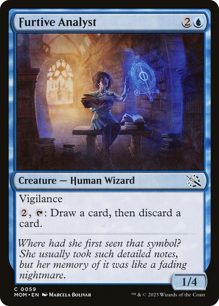 Furtive Analyst [March of the Machine] | Exor Games Truro