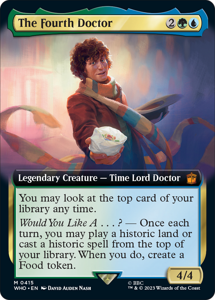 The Fourth Doctor (Extended Art) [Doctor Who] | Exor Games Truro