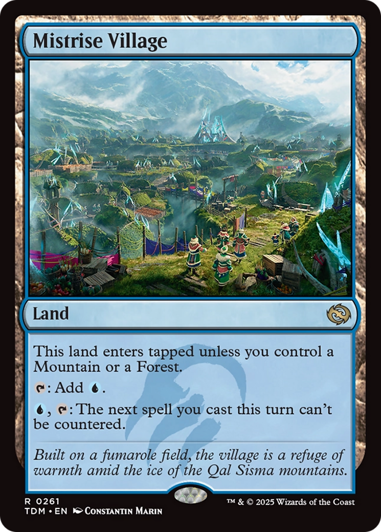 Mistrise Village [Tarkir: Dragonstorm] | Exor Games Truro