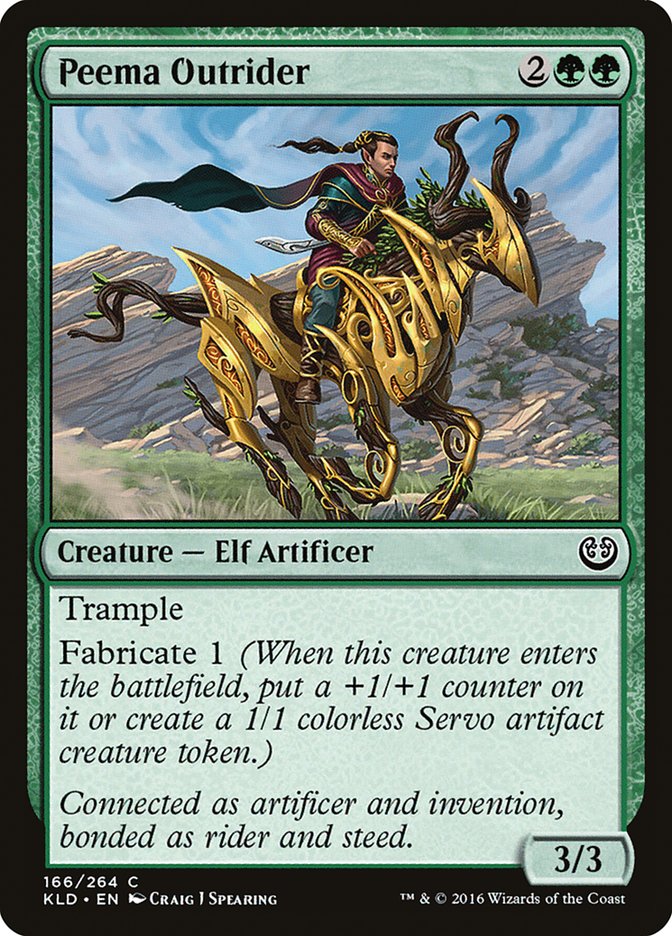 Peema Outrider [Kaladesh] | Exor Games Truro