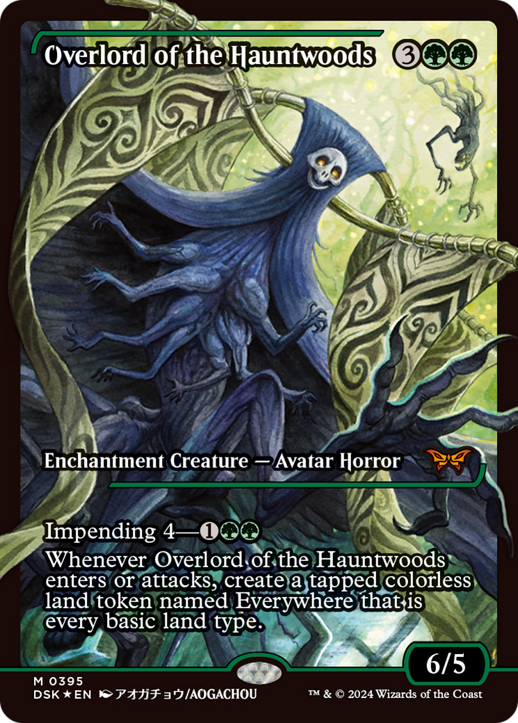 Overlord of the Hauntwoods (Japan Showcase) [Duskmourn: House of Horror] | Exor Games Truro