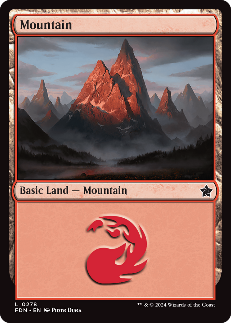 Mountain (0278) [Foundations] | Exor Games Truro