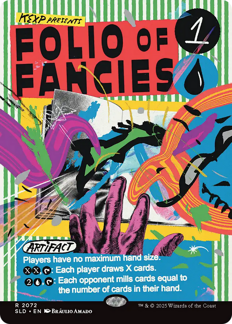 Folio of Fancies (Rainbow Foil) [Secret Lair Drop Series] | Exor Games Truro