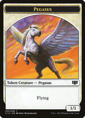 Kor Soldier // Pegasus Double-Sided Token [Commander 2014 Tokens] | Exor Games Truro