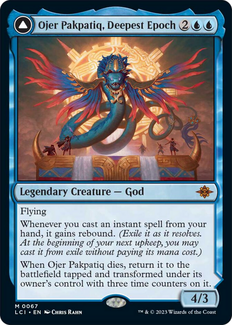 Ojer Pakpatiq, Deepest Epoch // Temple of Cyclical Time [The Lost Caverns of Ixalan] | Exor Games Truro