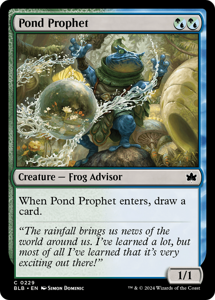 Pond Prophet [Bloomburrow] | Exor Games Truro