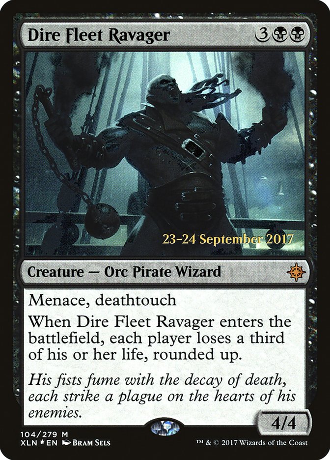 Dire Fleet Ravager [Ixalan Prerelease Promos] | Exor Games Truro