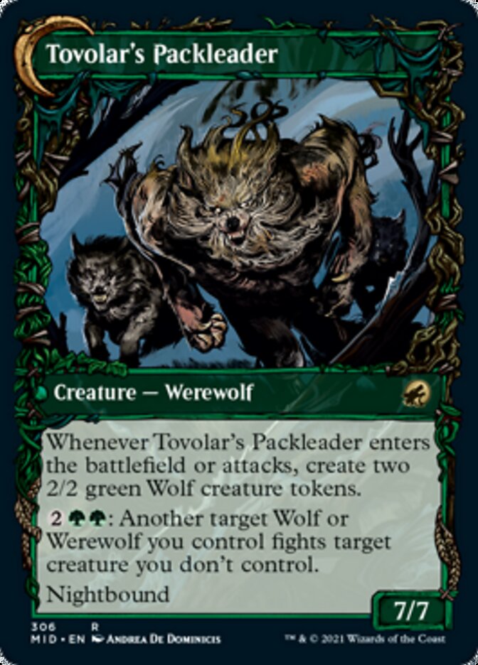Tovolar's Huntmaster // Tovolar's Packleader (Showcase Equinox) [Innistrad: Midnight Hunt] | Exor Games Truro