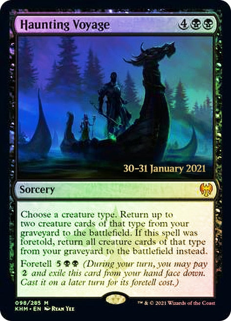 Haunting Voyage [Kaldheim Prerelease Promos] | Exor Games Truro