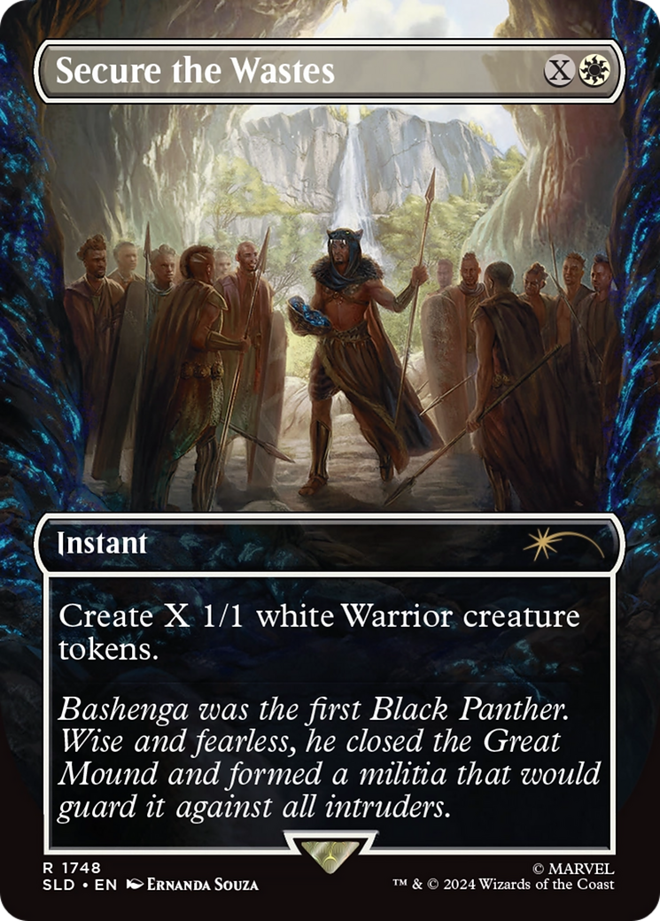 Secure the Wastes (Rainbow Foil) [Secret Lair Drop Series] | Exor Games Truro