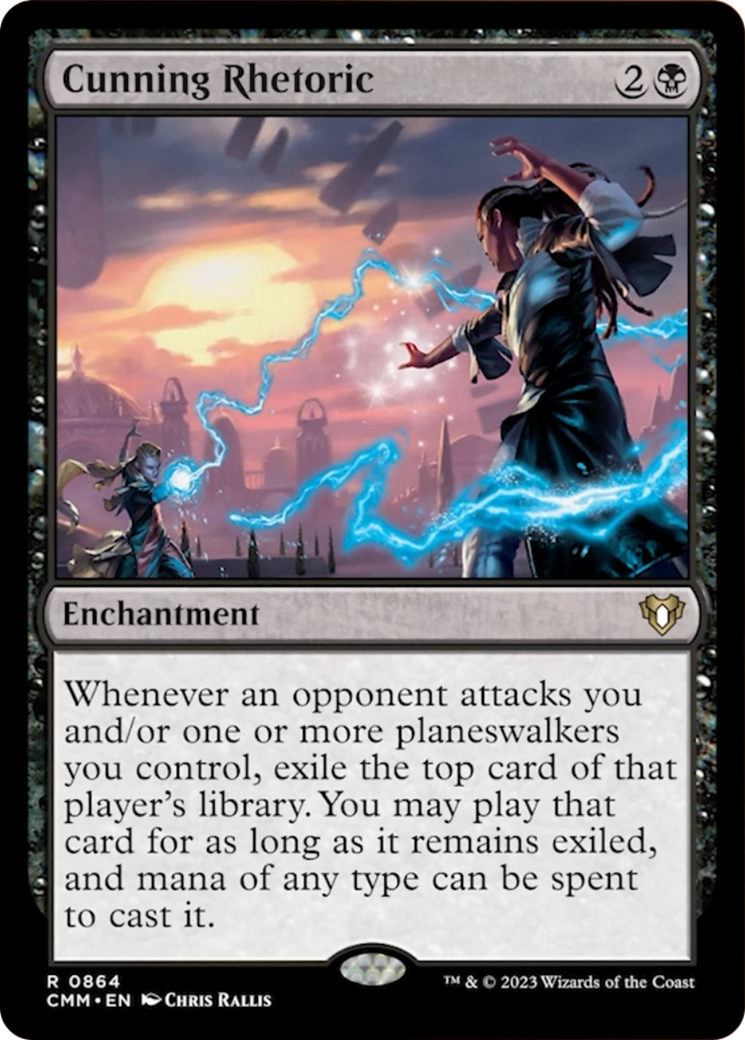 Cunning Rhetoric [Commander Masters] | Exor Games Truro