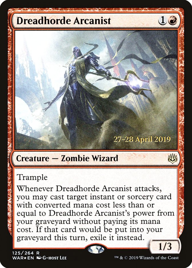 Dreadhorde Arcanist [War of the Spark Prerelease Promos] | Exor Games Truro