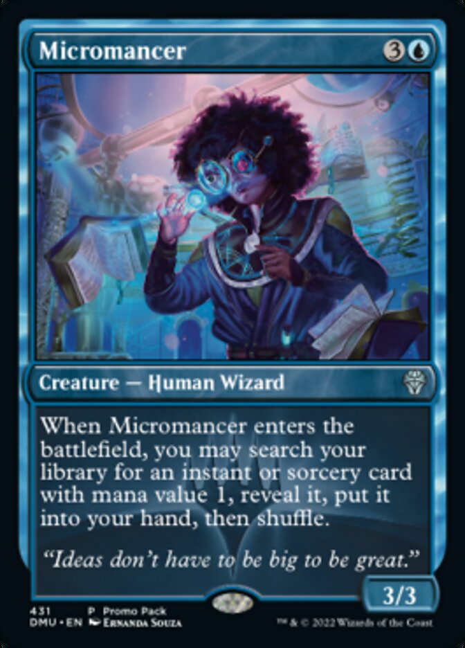 Micromancer (Promo Pack) [Dominaria United Promos] | Exor Games Truro